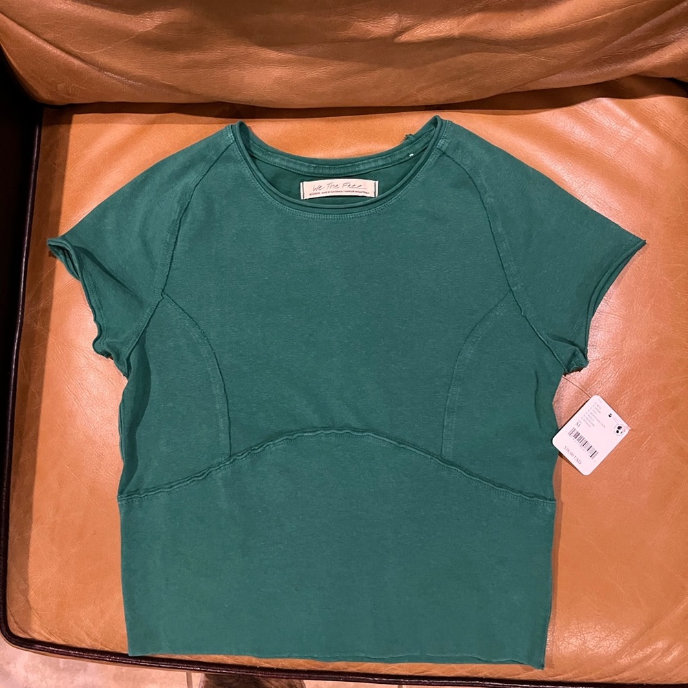We The Free Green Short Sleeve Tee
